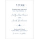 Sweet Motif Save the Date Cards Image 1 of 8